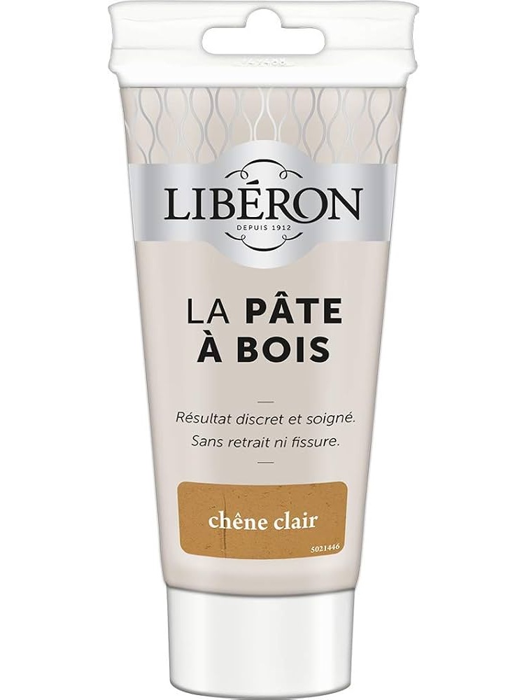 Pâte à bois Libéron Chêne clair - Tube 250 g