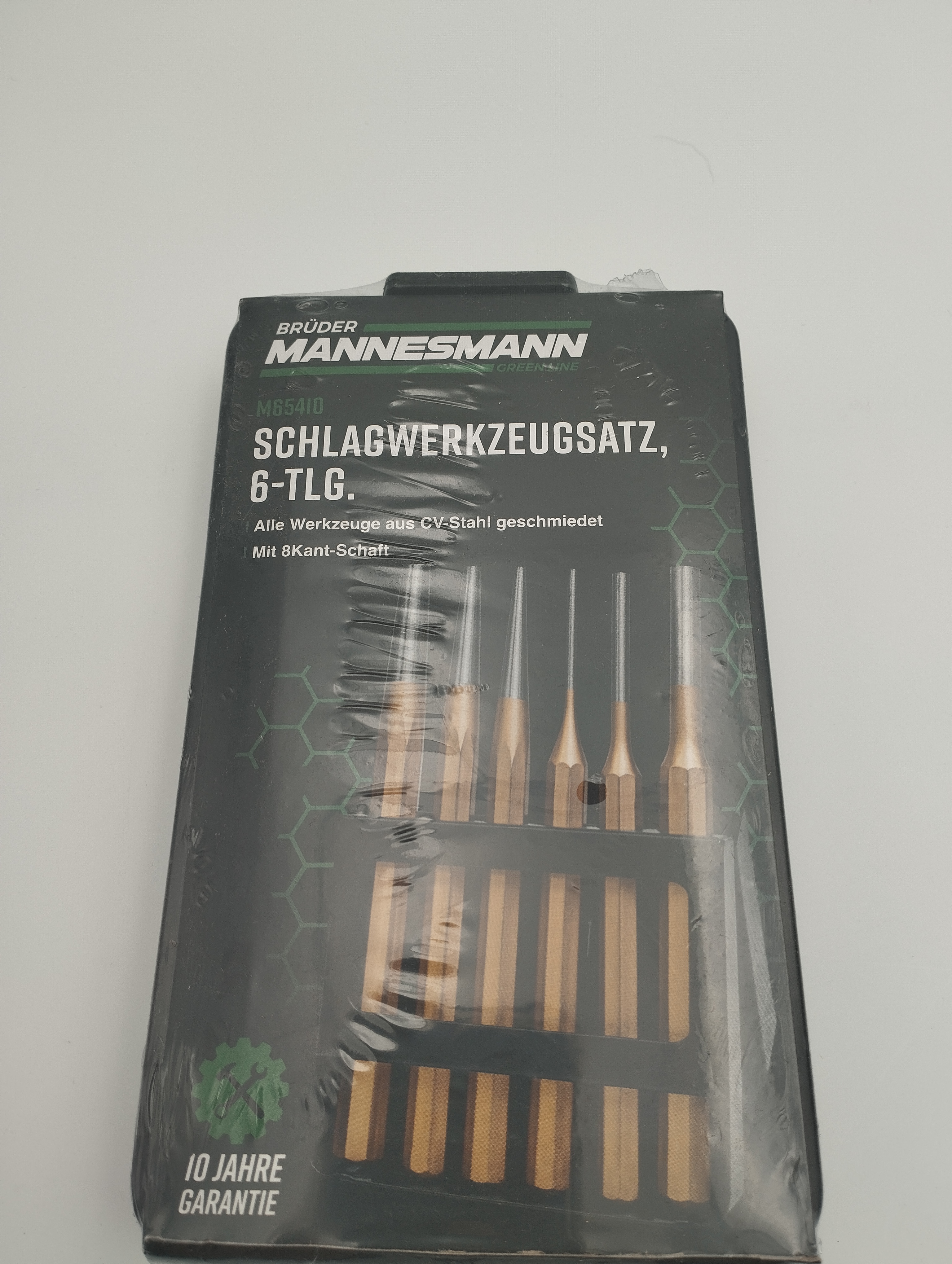 Jeu de 6 chasse-goupilles en acier Brüder Mannesmann 65410