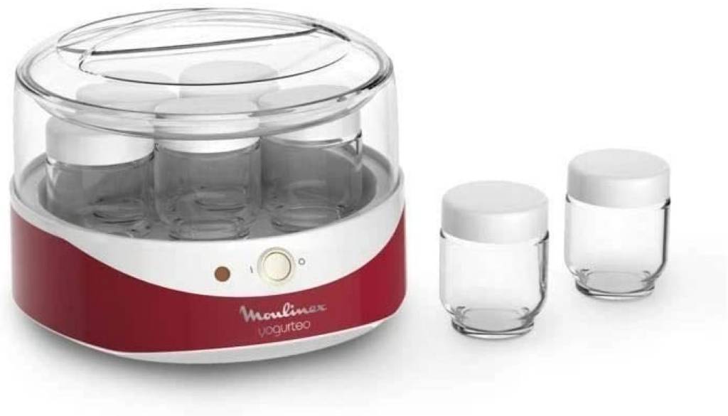 Yaourtiere Moulinex YOGURTEO YG229510  rouge et blanc