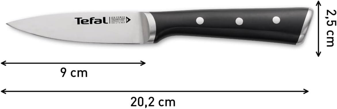 Couteau à éplucher Tefal Ice Force 9 cm