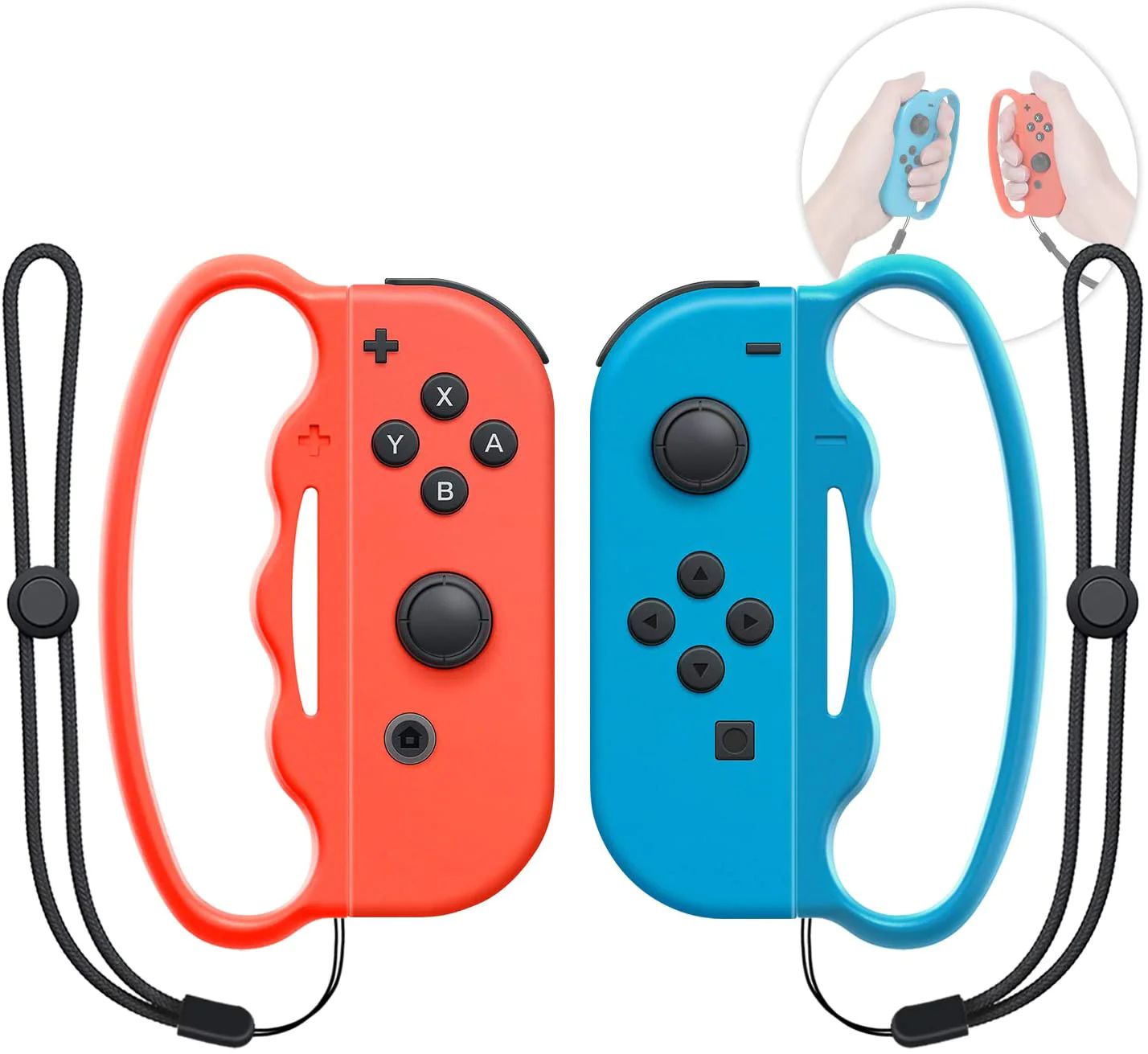 Poignée de boxe pour contrôleur gauche/droite, 2 pièces, pour jeu de Fitness Nintendo Switch