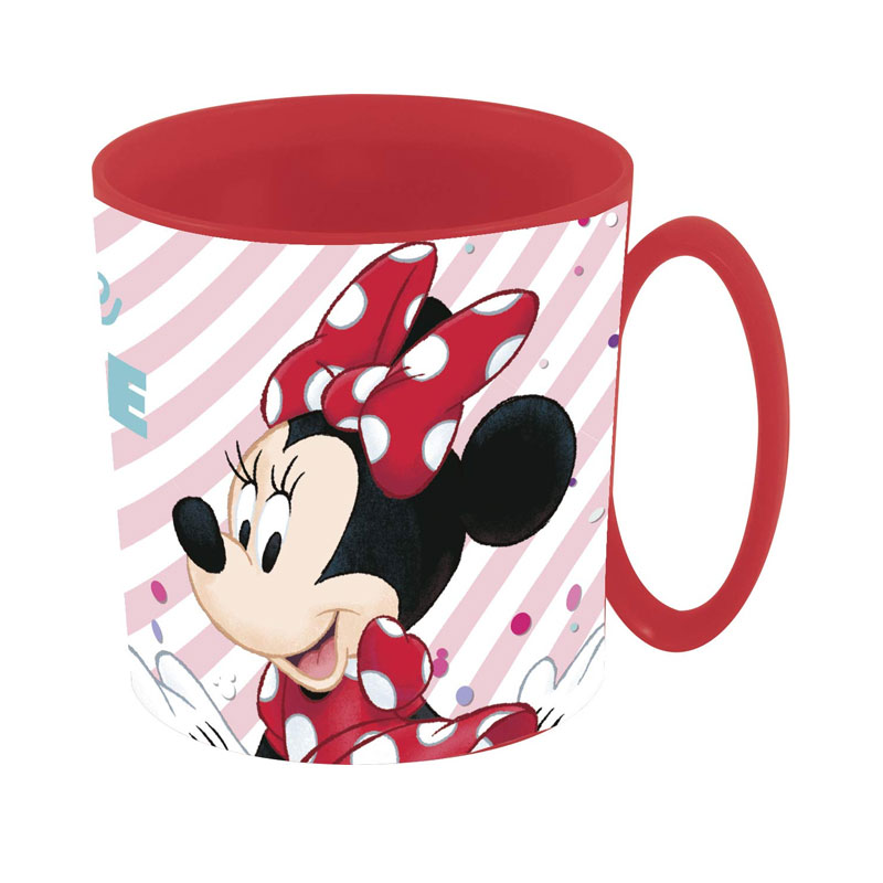 Tasse micro-ondes Minnie ; capacité 350 ml ; produit en plastique ; sans BPA 