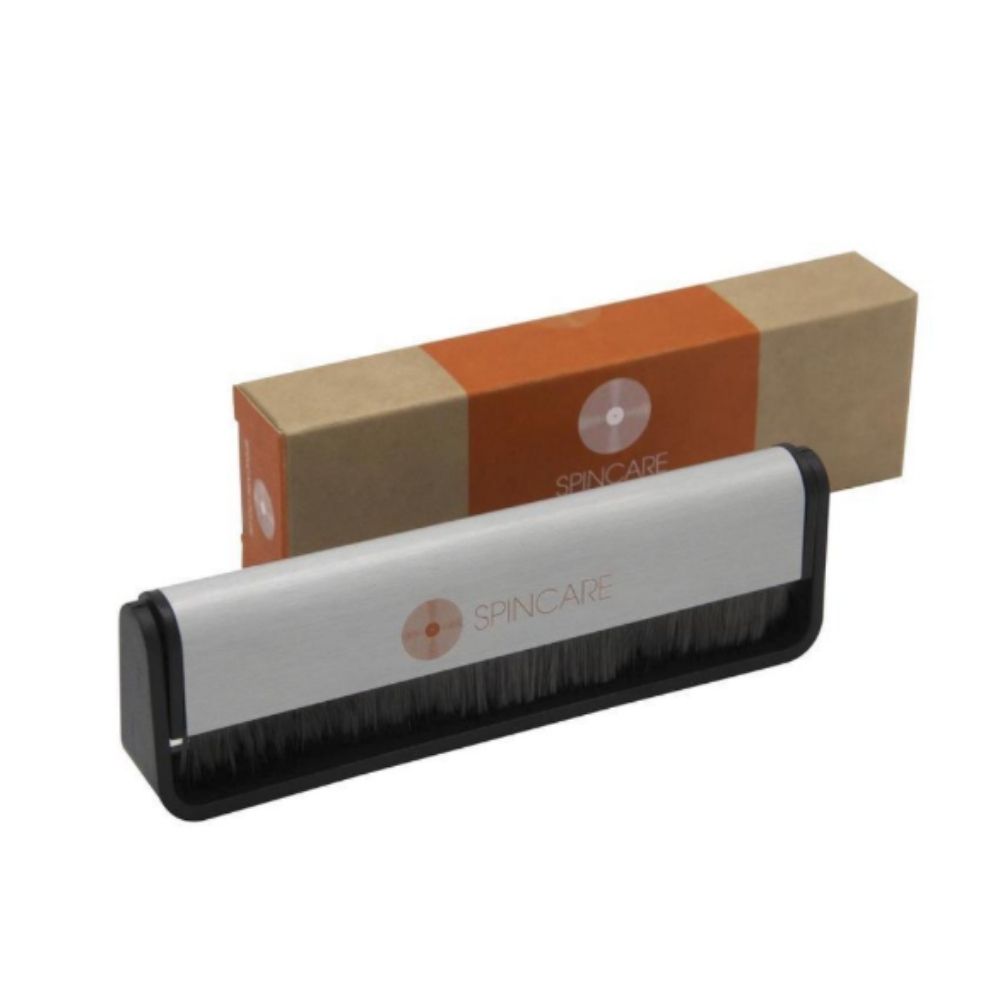  Brosse de nettoyage professionnelle en fibre de carbone pour disques vinyles Spincare - Brosse professionnelle