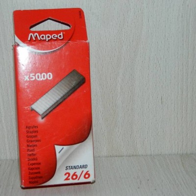 MAPED Boîte de 5000 agrafes 26 / 6