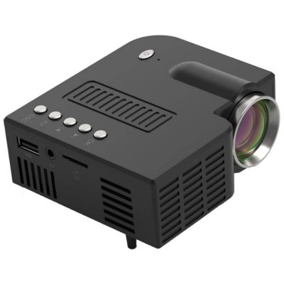 Mini-Projecteur USB de Projecteur UC28C Home Media Player (noir)