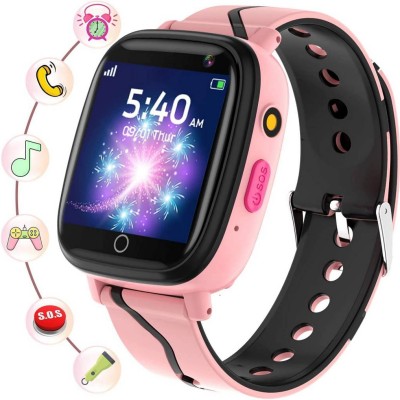 Montre Intelligente Enfant - Smartwatch Enfant avec Téléphone SOS Musique Jeux Caméra Chronomètre Réveil Calendrier Mode