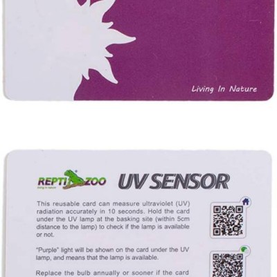 Repti Zoo UVB Testeur de lampe de reptile UV Capteur de reptile UVA UVB Lampe fluorescente Lot de 2