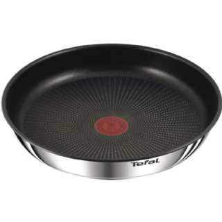 Tefal Ingenio Emotion Batterie de cuisine 10 pièces, Acier inoxydable, Empilable, Revêtement antiadhésif L897AS04