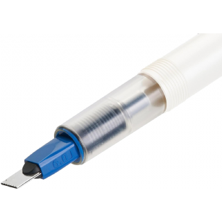 Stylo plume calligraphique - PILOT - Parallel Pen - Corps bleu - Plume en acier - Largeur 0,5-5,7mm