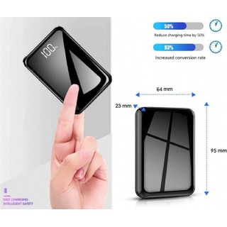 Lasuki Batterie Externe 13800mAh Mini Power Bank Charge Rapide