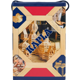 KAPLA Jeu de Construction avec 200 planchettes en Bois, Jouet en Bois, dès 2 Ans