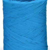 Raphie synthétique couleur bleu marine 15 mm x 200 m 