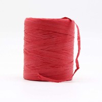 Rouleau Raphia Rafia rouge 200 mètres 5/30mm X 200M
