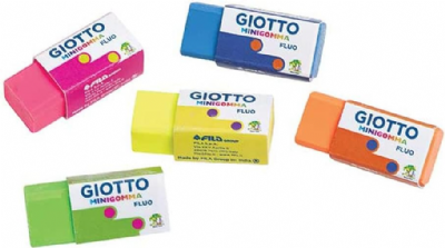 Gomme Giotto 232700 Multicolore 120 Pieces mix