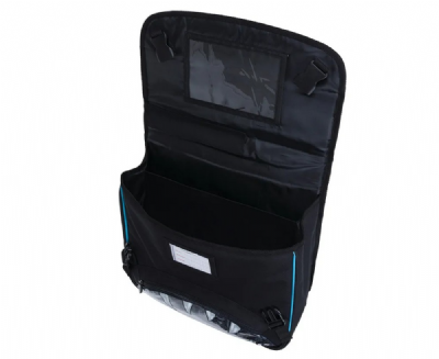 Oberthur - 1 Cartable D38 - Thème Monstre - Dimension 16 x 38 x 34 cm - 2 compartiments 