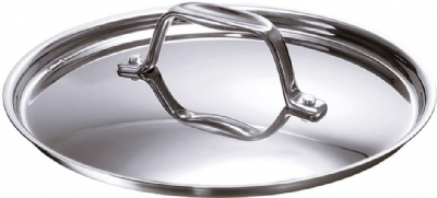 Bekaline 12069164 Chef Couvercle en acier inoxydable 16 cm, Argenté