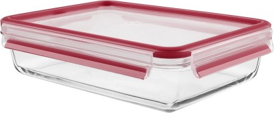 Emsa 513921 Clip&Close Verre Boîte Alimentaire Rectangulaire Transparent 2 L