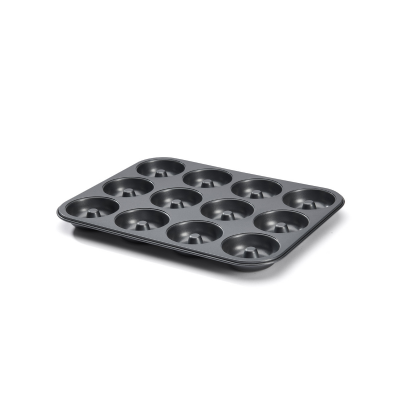 Plaque mini-Savarins, acier antiadhésif