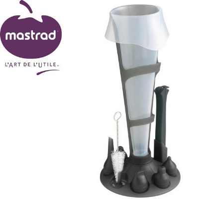 Set poche à douille - Mastrad - Noir fumé 0,5 + 1L