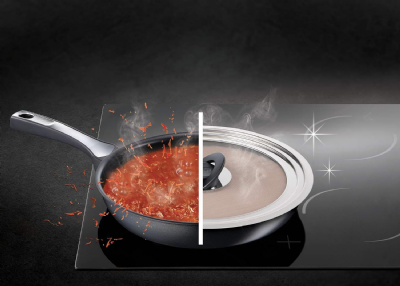 Tefal Couvercle Anti-Projection Ingenio - INOX - 24/30 cm 