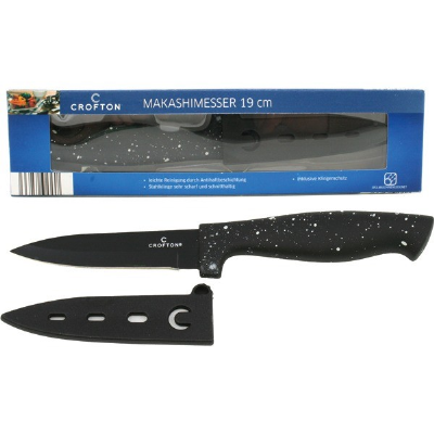 Couteau universel Crofton Makashi - 19 cm - Noir