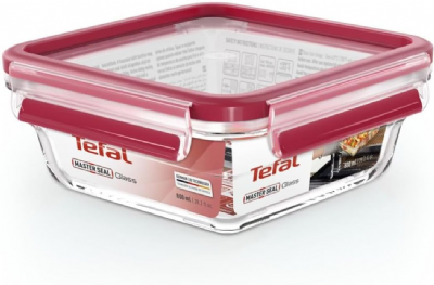 Boîte de conservation pour aliments MASTER SEAL GLASS N1041410 800 ml, Tefal