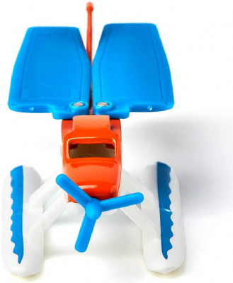 siku 1099, Hydravion, métal/plastique, bleu/orange/blanc, ailes rétractables 