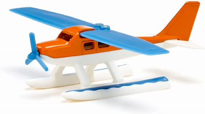 siku 1099, Hydravion, métal/plastique, bleu/orange/blanc, ailes rétractables 