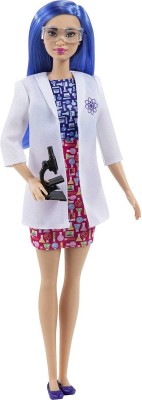 Barbie Métiers poupée Scientifique HCN11