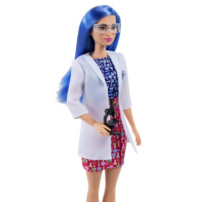 Barbie Métiers poupée Scientifique HCN11
