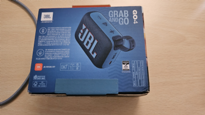 Enceinte portable Bluetooth JBL Go 4 bleue