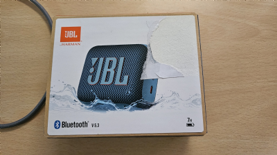 Enceinte portable Bluetooth JBL Go 4 bleue