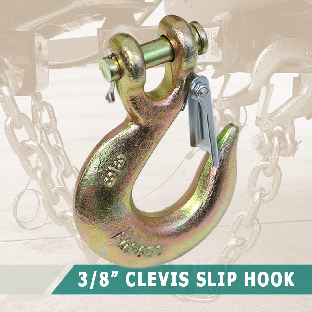 Crochet ouvert 3/8 barré forged g70