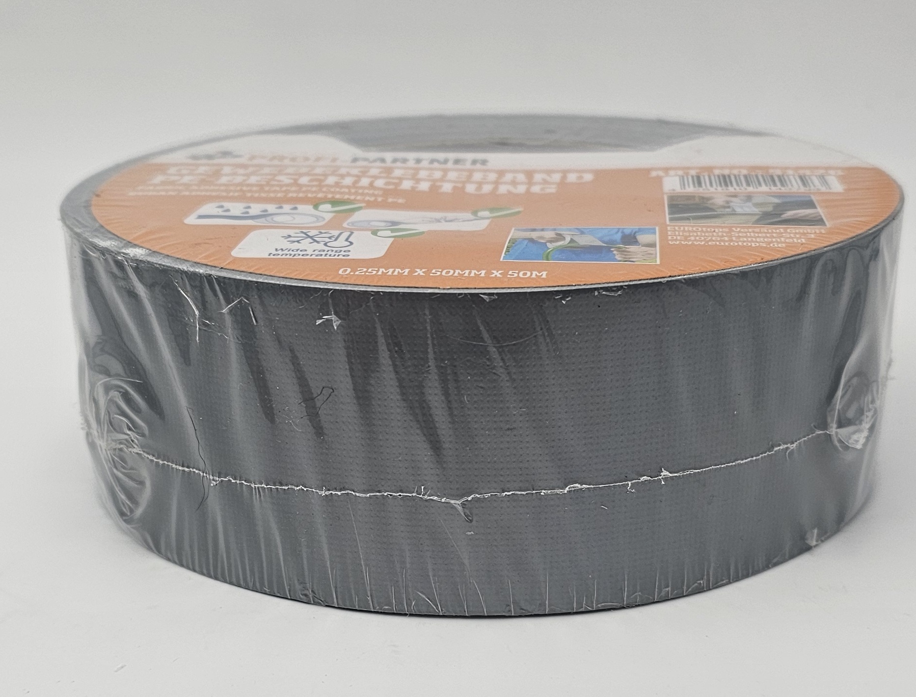 Ruban adhésif tissé PE étanche et renforcé 50 mm x 50 m