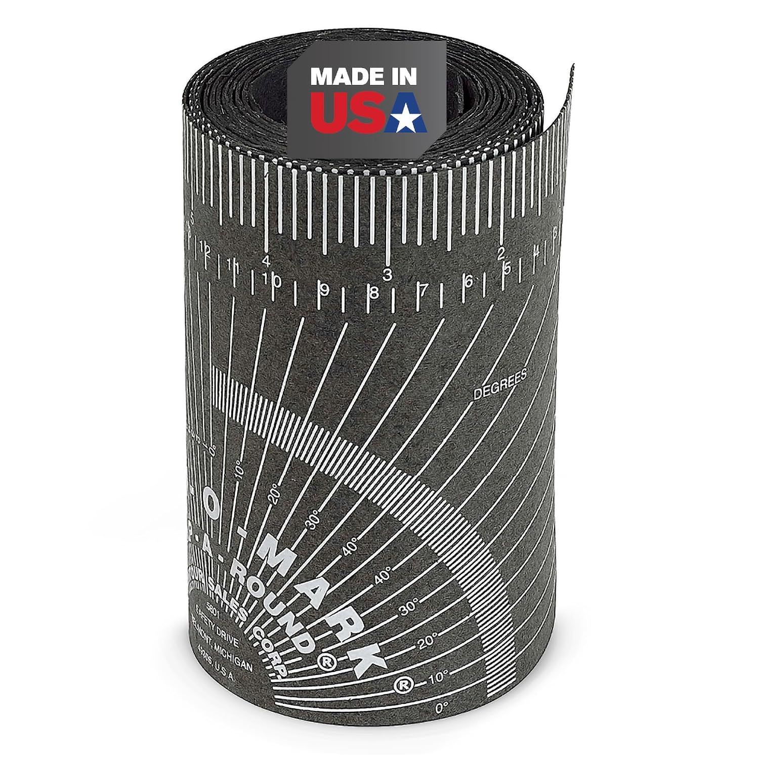 Produit neuf en déstockage – Règle de traçage Jackson Curv-O-Mark Wrap-A-Round 3 à 6 pouces