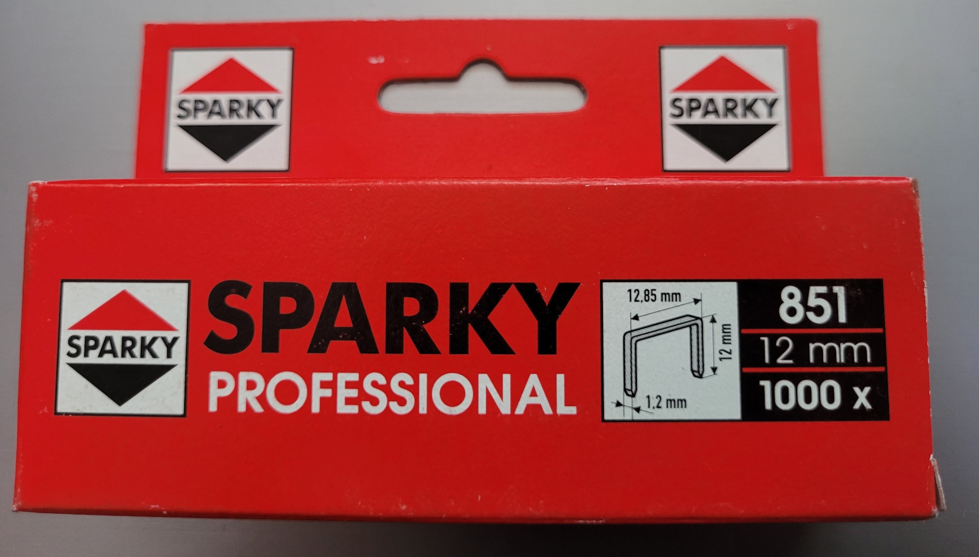 AGRAFE SPARKY 12MM X1000 851 