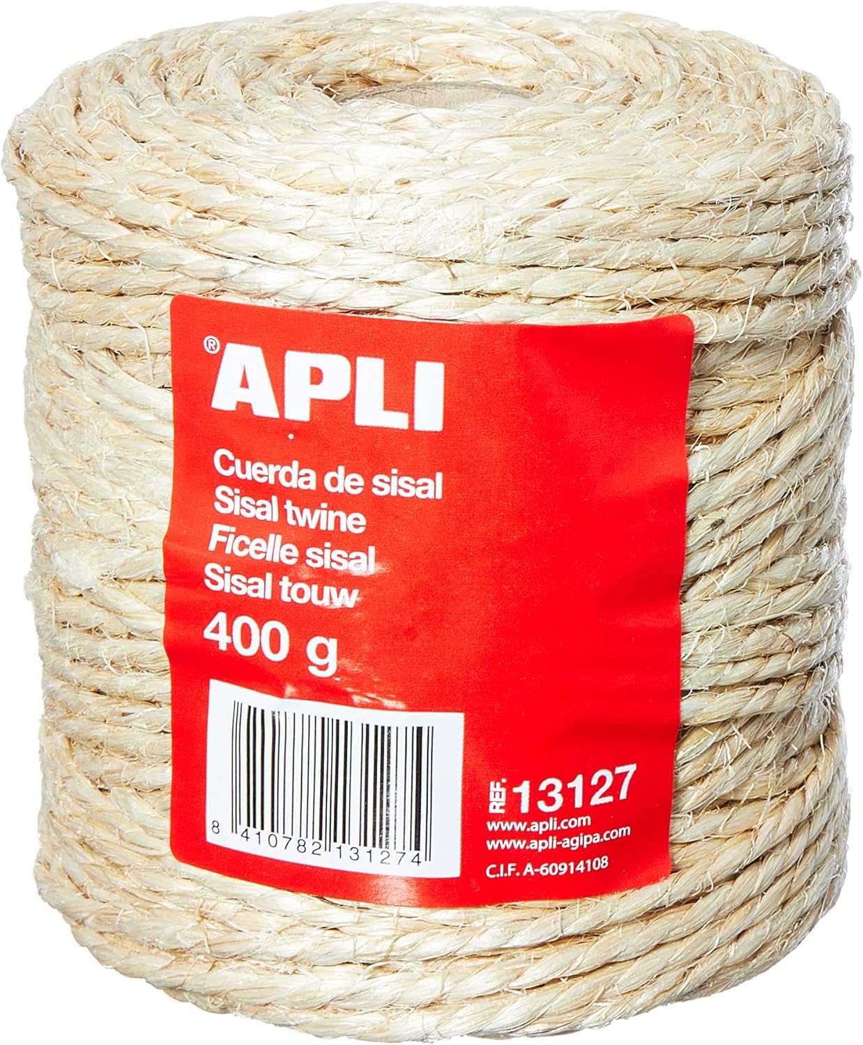 APLI 13127 Cordon / ficelle naturelle Sisal 150 m 