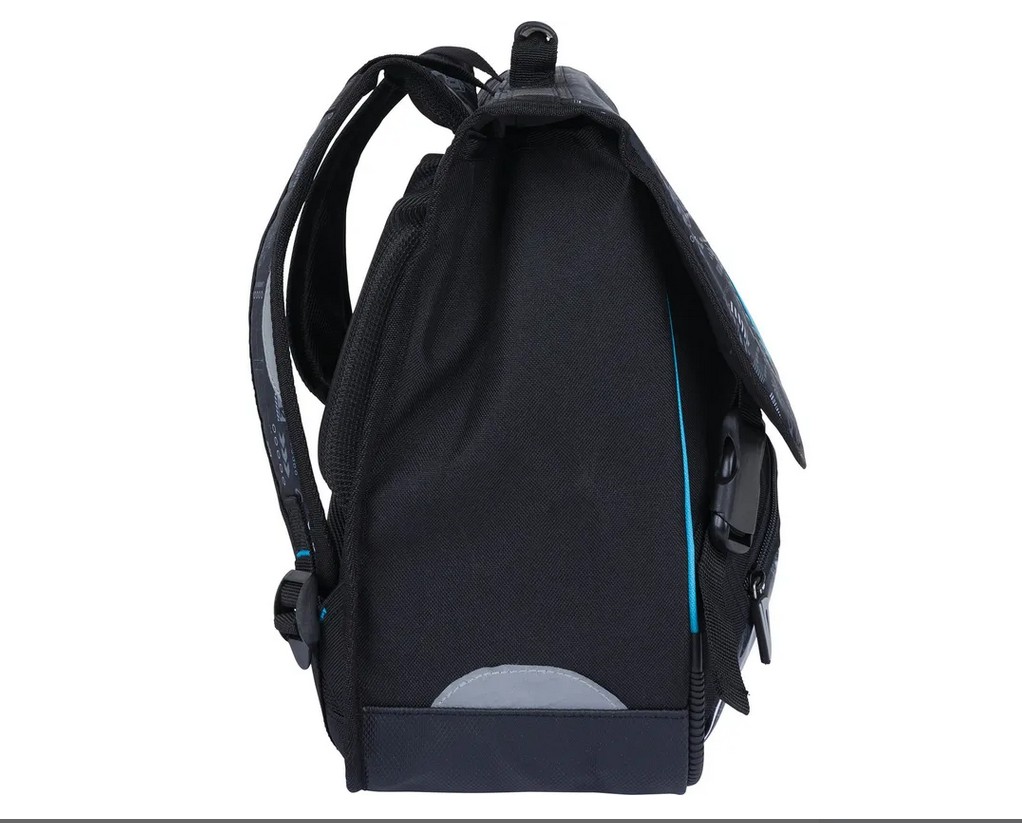 Oberthur - 1 Cartable D38 - Thème Monstre - Dimension 16 x 38 x 34 cm - 2 compartiments 