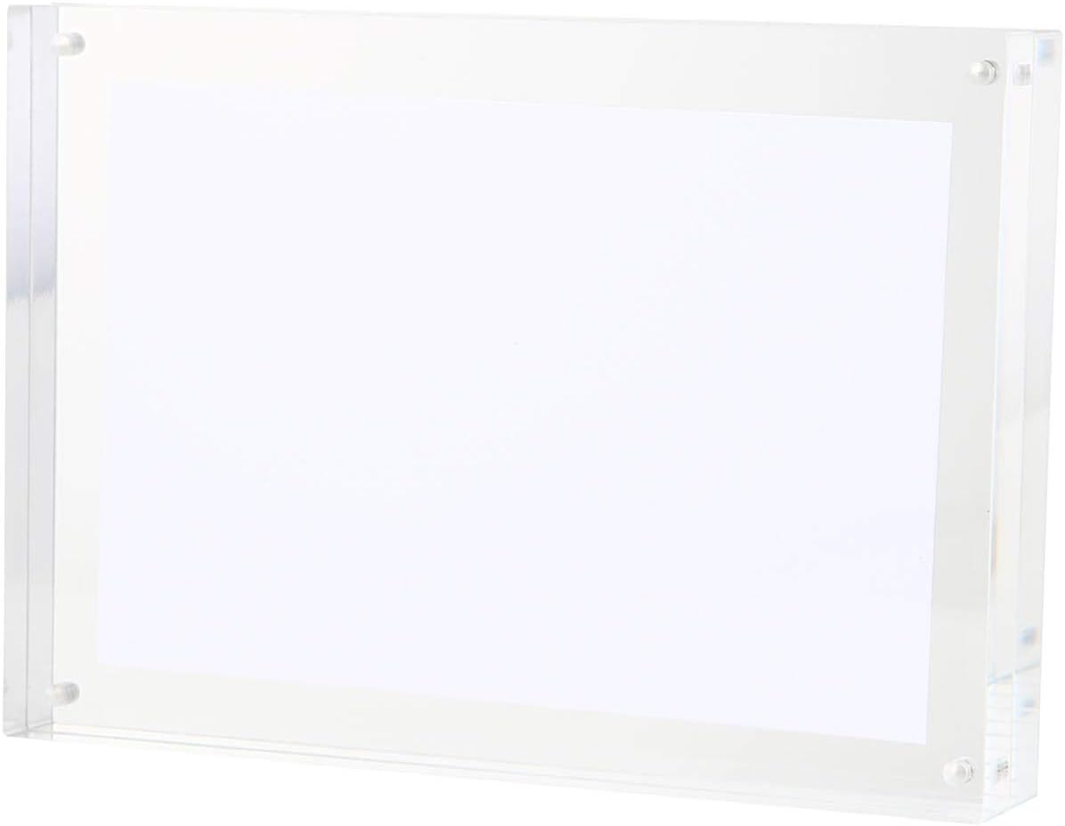 Muji Cadre Photo Magnétique En Acrylique, 11.4*15*2.4