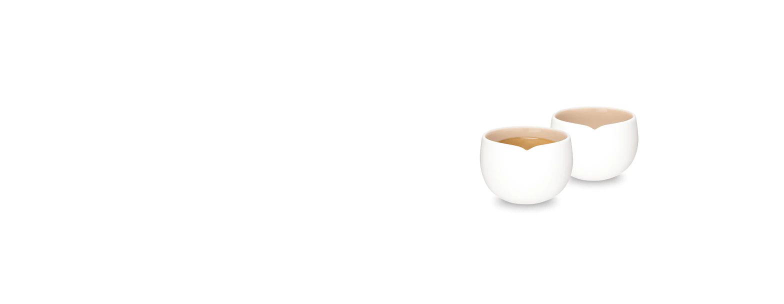 Tasses à espresso Nespresso Origin en porcelaine – lot de 2