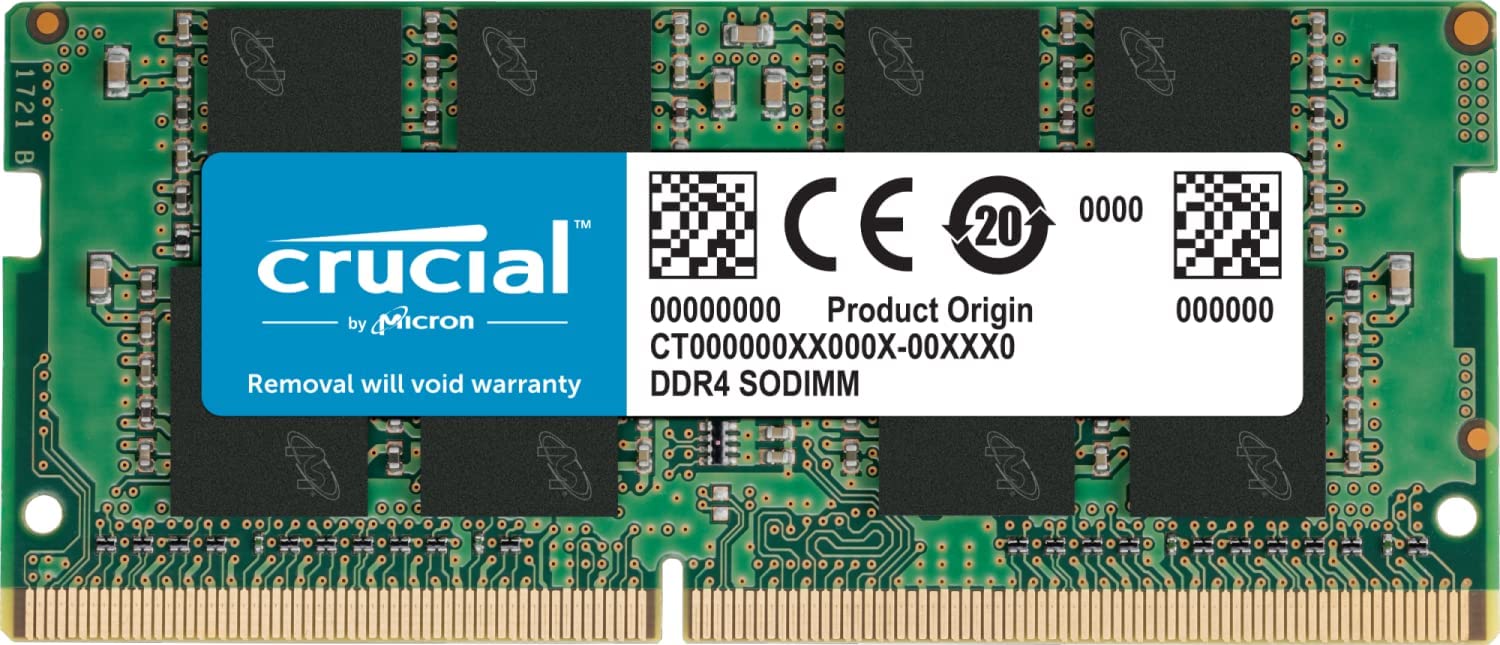 Mémoire RAM Crucial DDR4 16 Go 2400 MHz SO-DIMM