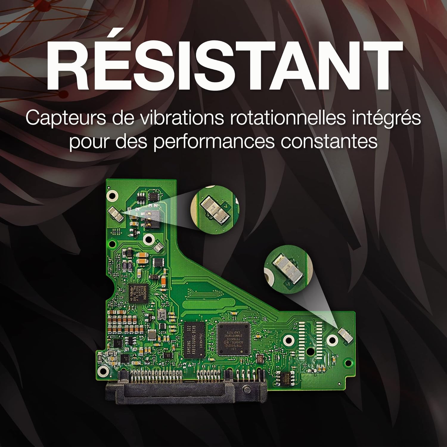 Disque dur interne NAS Seagate IronWolf 1 To 3,5