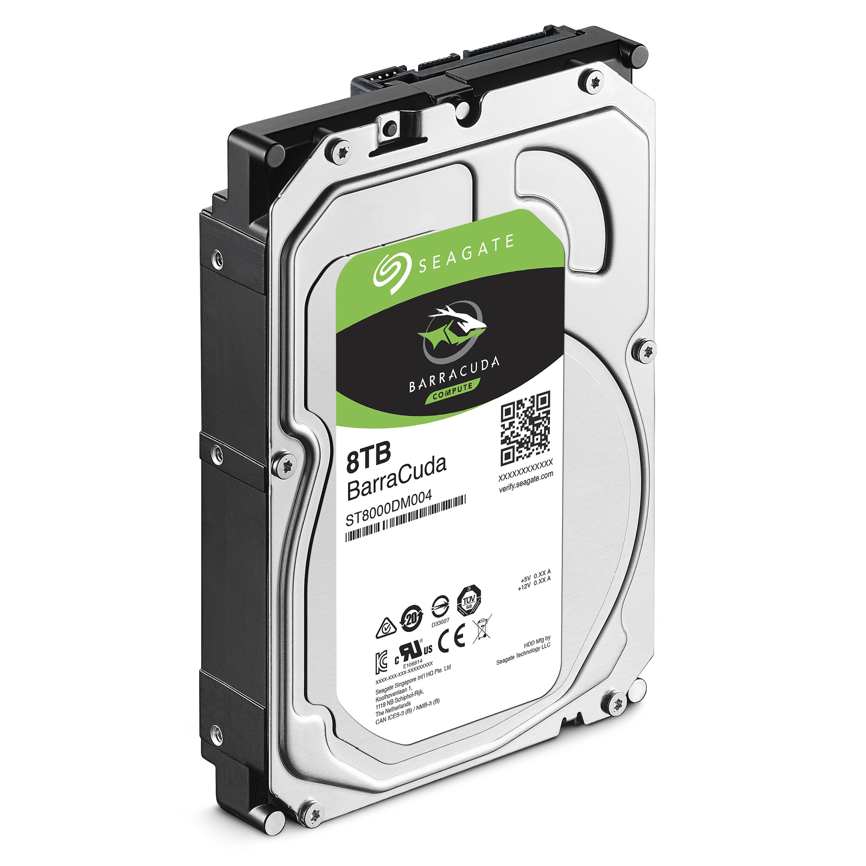Disque dur interne Seagate BarraCuda 8 To SATA 3,5 pouces - ST8000DM004