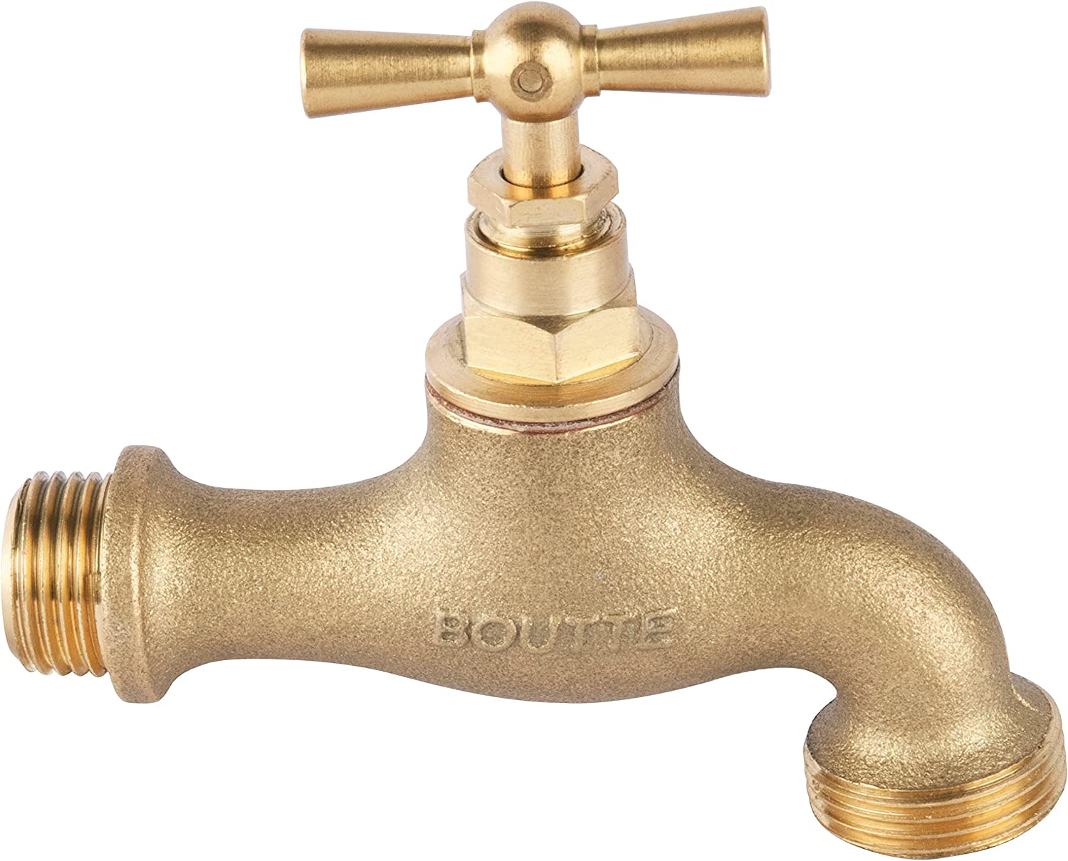 Produit neuf en déstockage –  Boutté R12B Laiton à clapet Robinet de Jardin-Entrée 