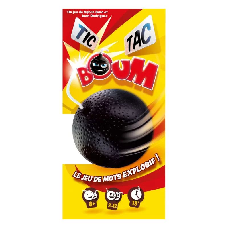 Jeu TIC TAC BOUM -  A partir de 8 ans