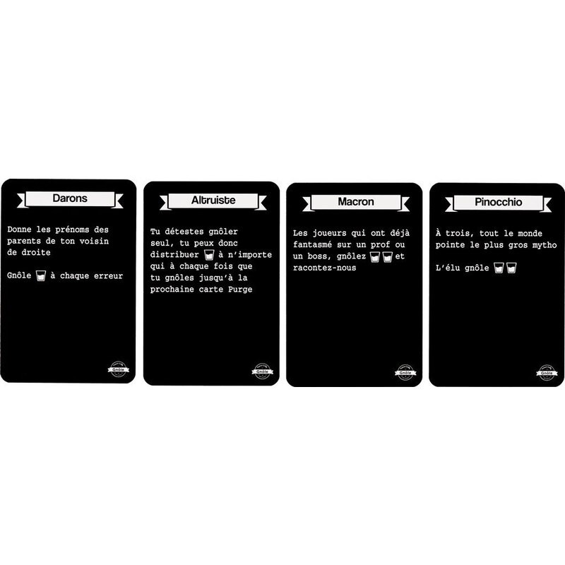 Gnôle - Jeu pour Adulte 
