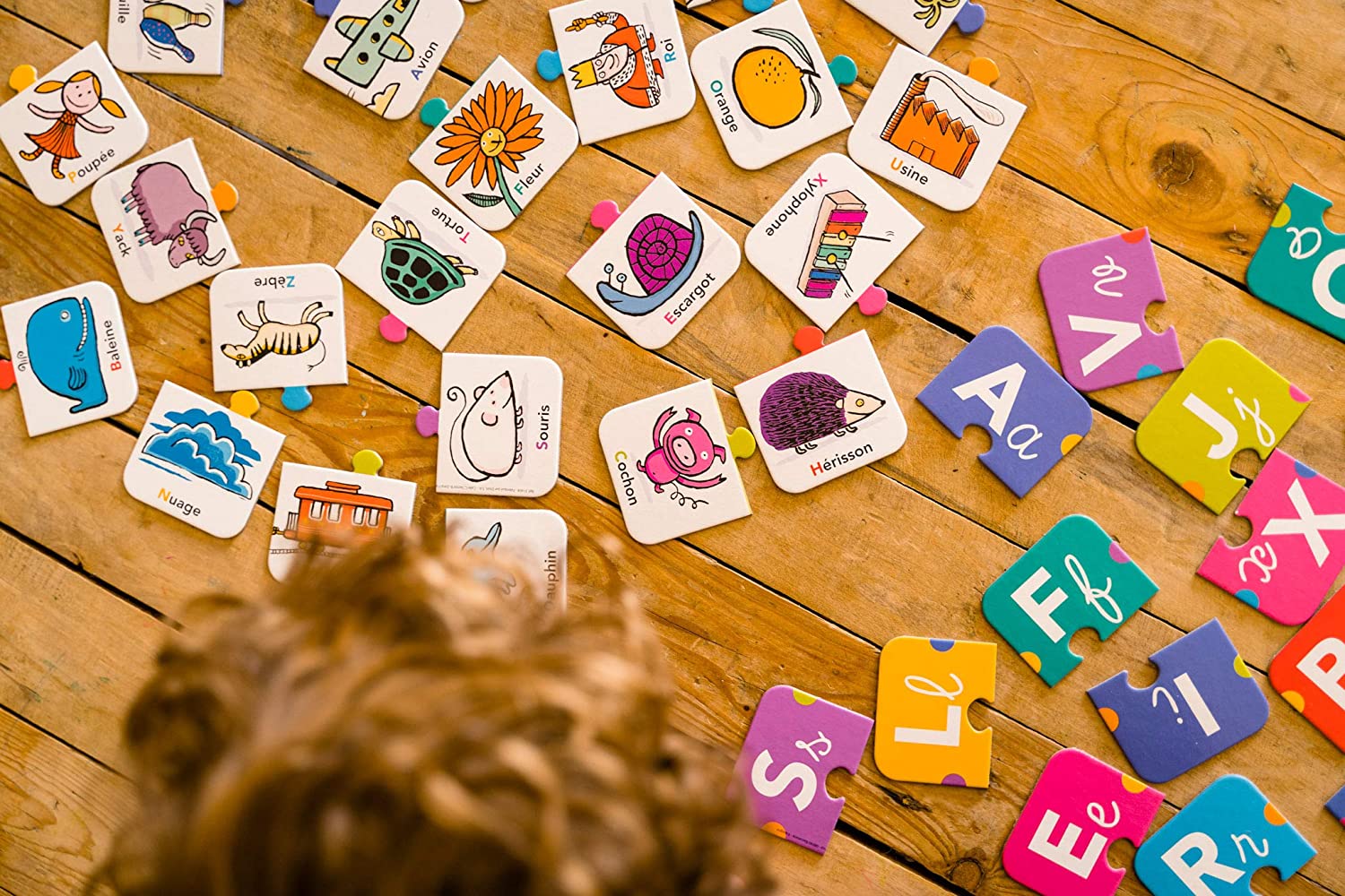Les lettres - Jeu éducatif 