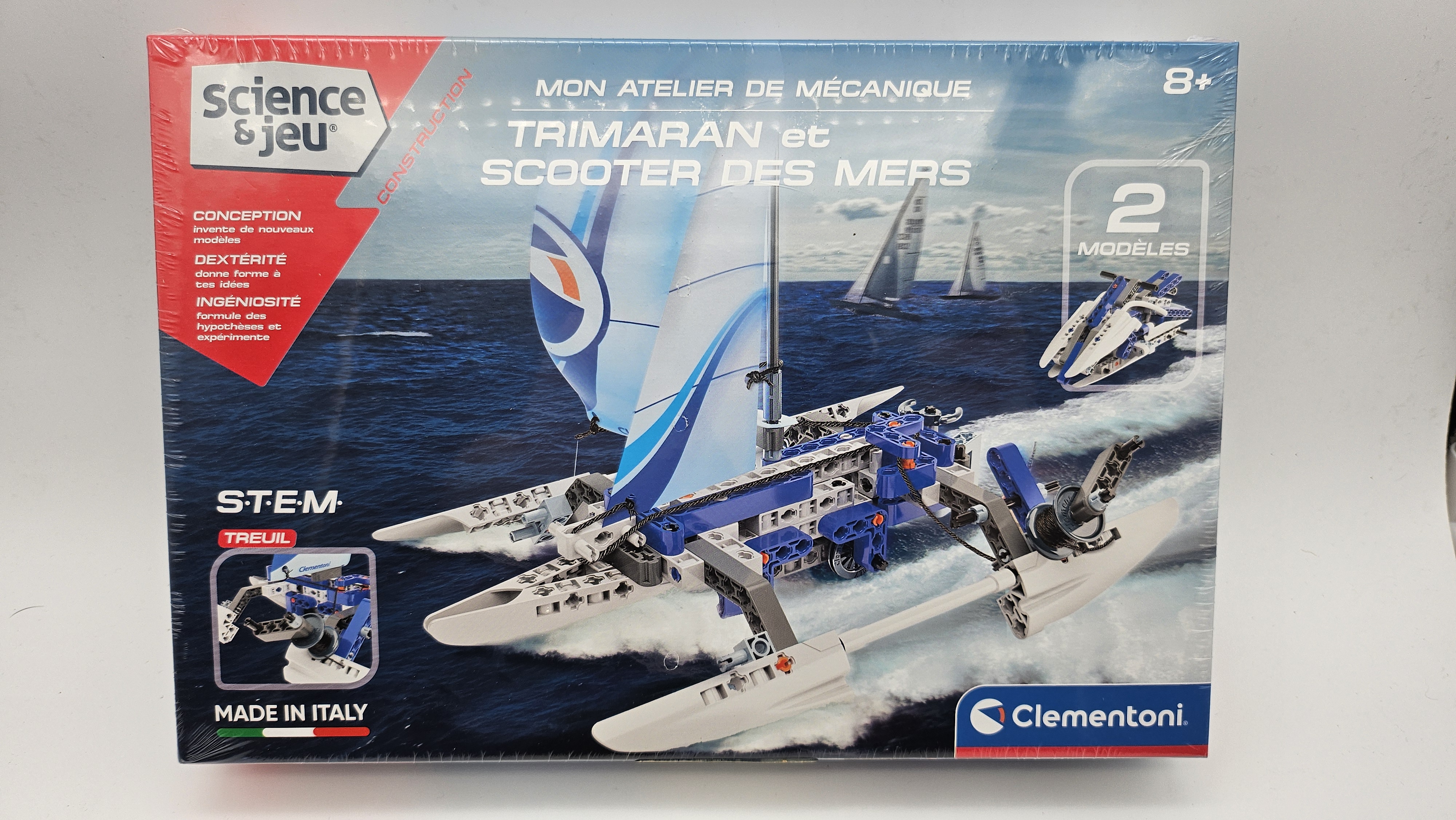 Clementoni Science & Jeu Trimaran et Scooter des Mers