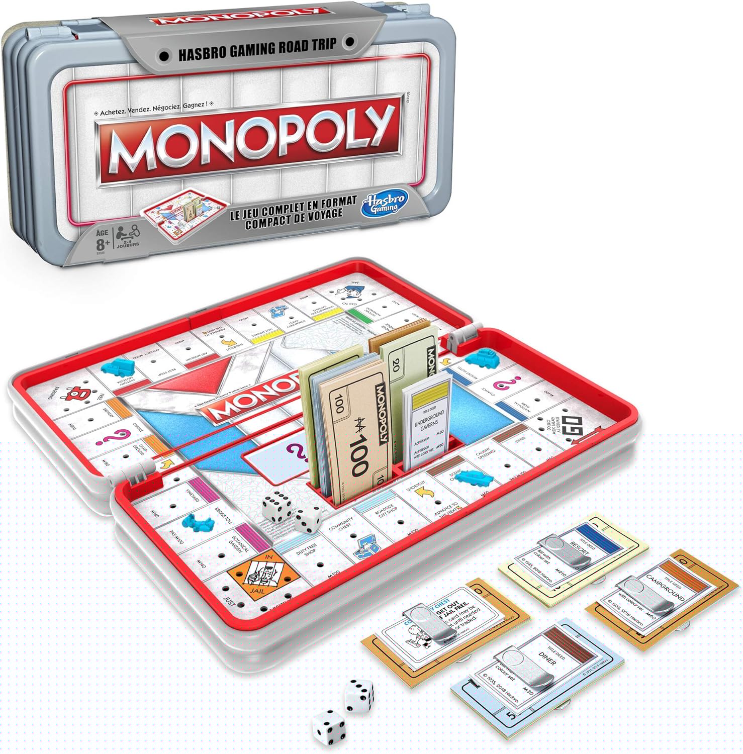 Monopoly Hasbro Gaming Road Trip 