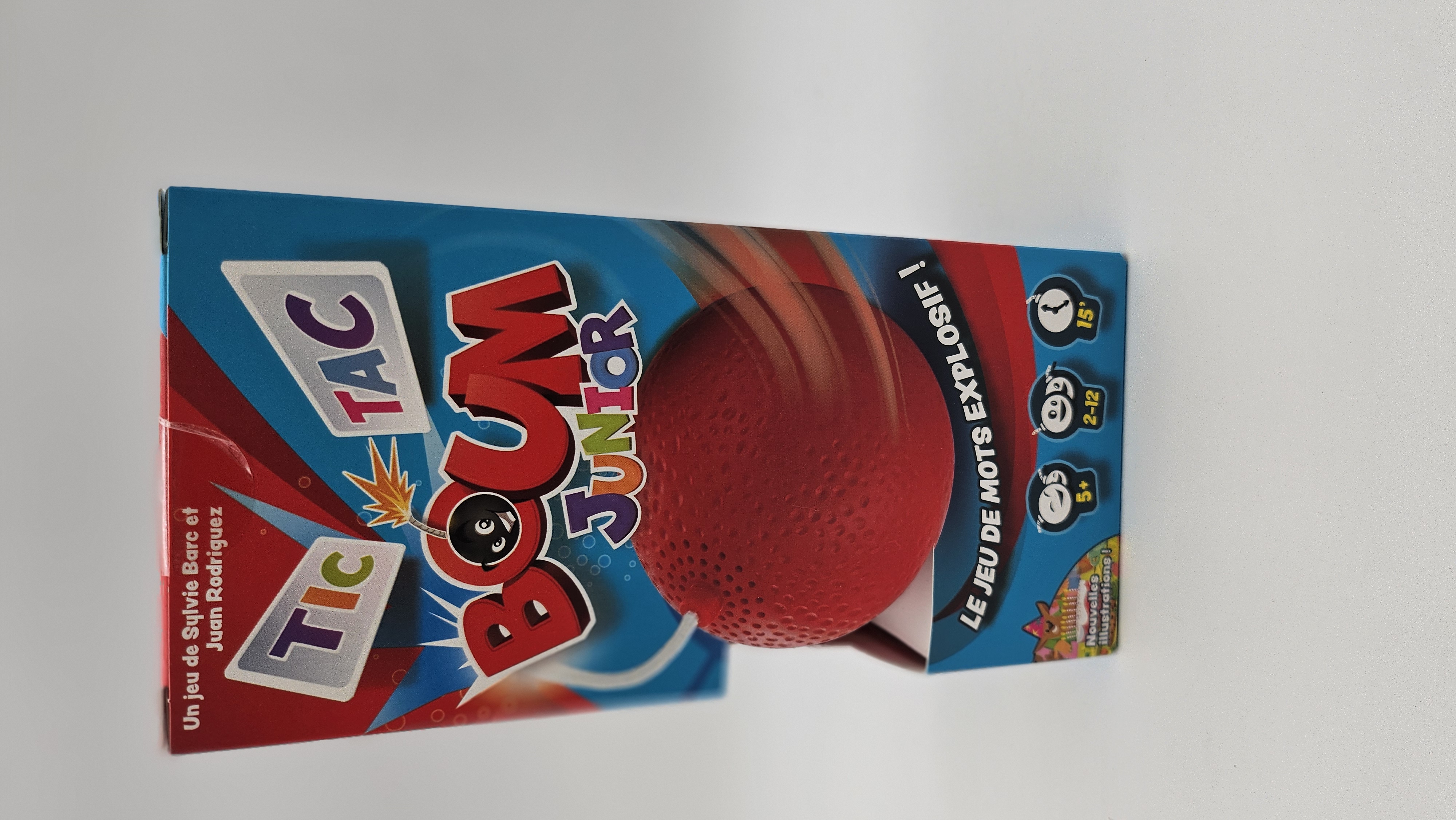 Tic Tac Boum Junior – Jeu de rapidité et de mots dès 5 ans